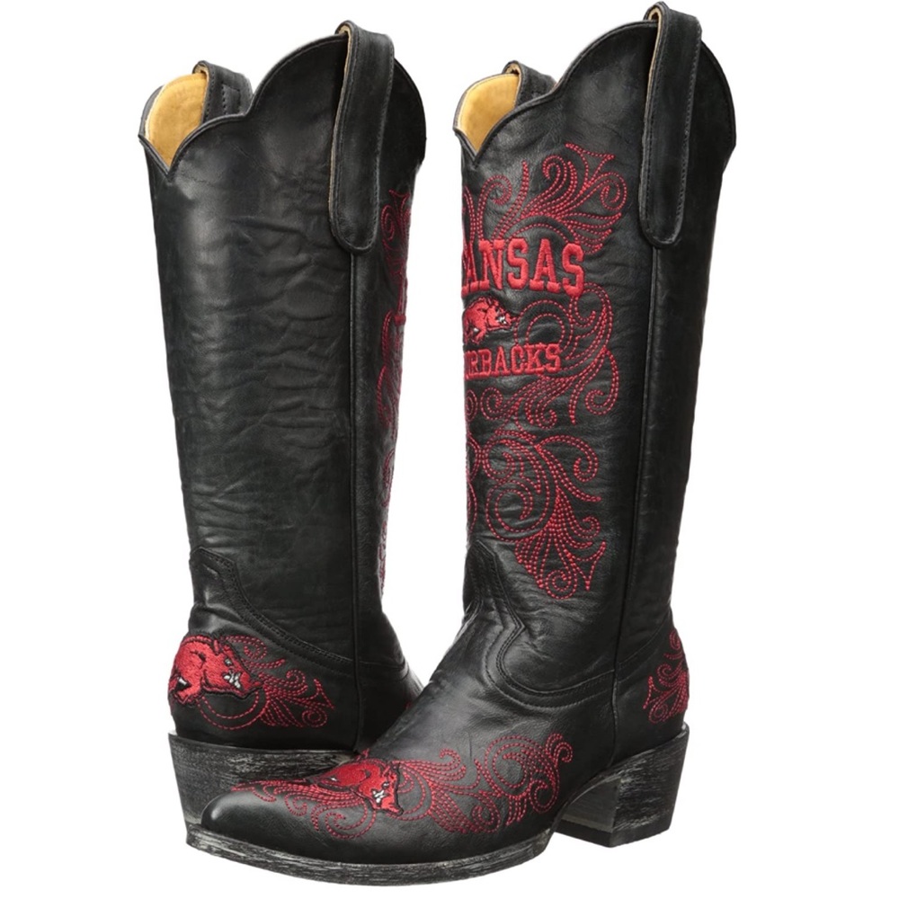 Arkansas Razorbacks Gameday Cowboy Boots - Picture 5 of 7